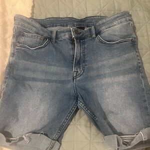 Women  Blue Denim Shorts